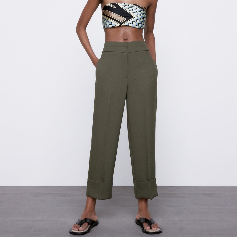 Zara Cuffed Pants